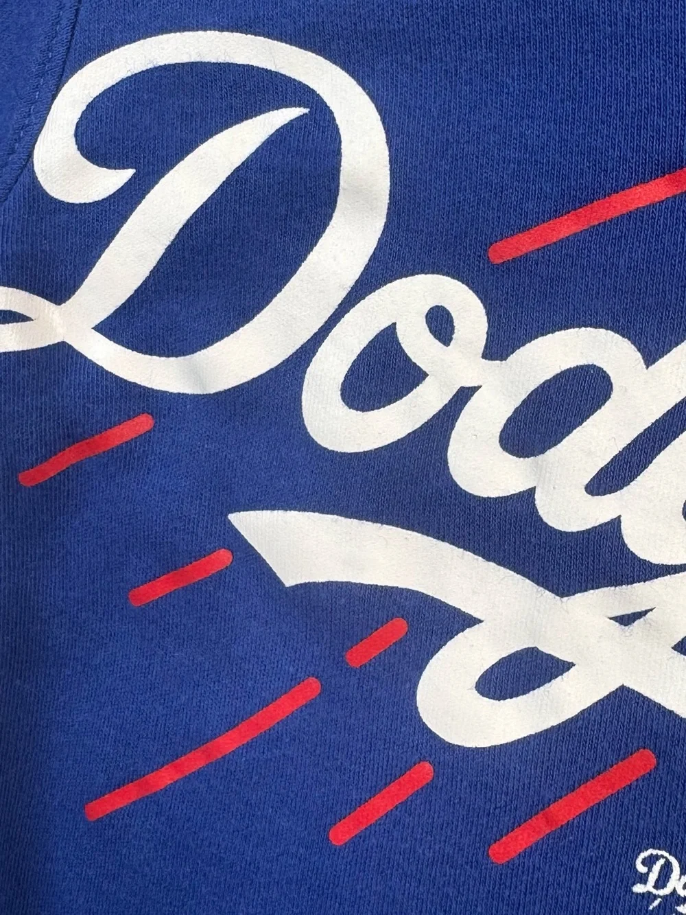 Los Angeles Dodgers Blue Baby One-Piece Bodysuit
